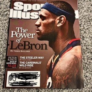 Lebron James Sports Illustrated Magazine February 2, 2009 Power of Lebron